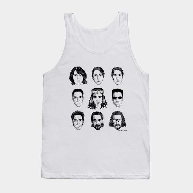 The evolution of Keanu Tank Top by xibang